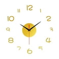 thumbnail image 1 of 11-23-Inch Number DIY 3D Wall Clock Quartz Home Office Decoration Art Clock, 1 of 9
