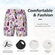 thumbnail image 3 of Fotbe Wine Traje de Baño para Hombre – Shorts de Natación de Secado Rápido con Forro y Bolsillos-Small, 3 of 6