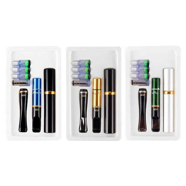 Boquilla Lavable Reducir alquitrán Filtro de cigarrillo limpio Herramienta de soporte para fumar pipa de tabaco Tmvgtek Libre de BPA