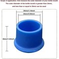 thumbnail image 3 of Silicone Bottle Stopper, Reusable Wine Stopper Cap Beer Cap Protector Beer Closure Cap Bartender Meat 10 Pack Random Colors, 3 of 5