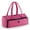 Pink, variant on Quilted Tote Shoulder Beauty Bag With Brush Storage Pocket Ideal for Cosmetic Bottles Brushes Acessorries (Purple)