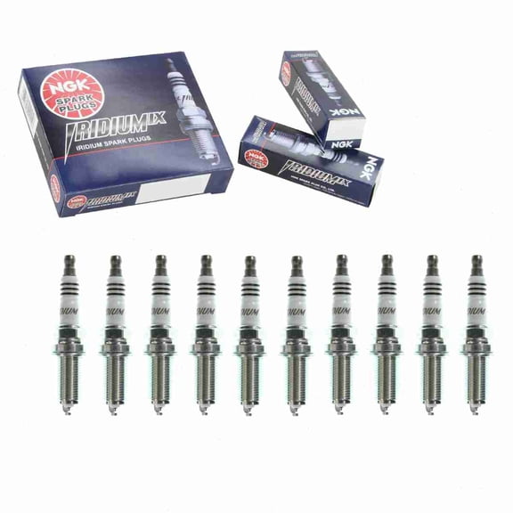 10 pc NGK 2309 Iridium IX Spark Plugs for 0242245570000 242245570000 5345 5619 F6MPP332 FGR5NQE0 FGR5NQE04 FGR6NQE0 FR6MPP332 IKH22 VKH22 Ignition Wire Secondary Fits select: 2006 MITSUBISHI LANCER