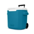 thumbnail image 4 of Coleman Chiller 28-Quart Wheeled Cooler, Ocean Blue, 4 of 5