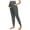 Dark Gray, variant on Leesechin Maternity Leggings Mom Ladies Solid Color Casual Pants Stretchy Comfortable Lounge Pants