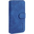 thumbnail image 2 of Étui pour iPhone 13 Pro, Type Notebook Populaire Rétro en Cuir Véritable Miroir de Maquillage Charge Sans Fil Luxe Protection Complète, Deux Couches Structure Fente pour Carte, Amplificateur-Noir, 2 of 8