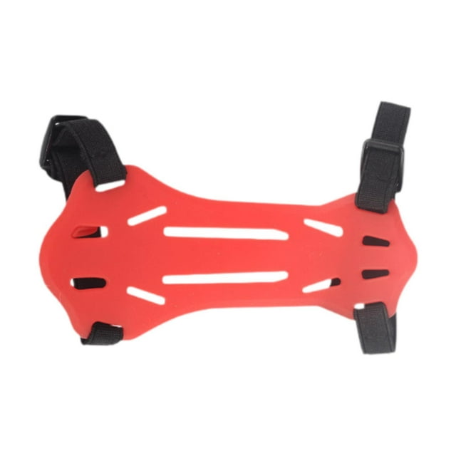 jinwen Arm Guard Accessories Forearm Wrist for Shooting Practice Kids red