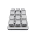 thumbnail image 1 of Sidaley Teclado de 12 teclas con cable para oficina en casa, teclado Universal de respuesta rápida para ordenador, teclas programables para Computadoras y accesorios Blanco, 1 of 6