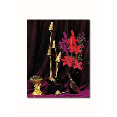 - Japanese Flowers #2 Asian Contemporary Wall Picture 8x10 Art Print