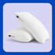 thumbnail image 1 of Almohada Ajustable Suave Luuna, 2 Pack, Relleno 100% Memory Foam Triturado Ajustable, Funda Lavable, blanco Estándar, 1 of 9