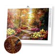 thumbnail image 1 of Arbres et Fleurs - Kit de Peinture Diamant Premium, 1 of 5
