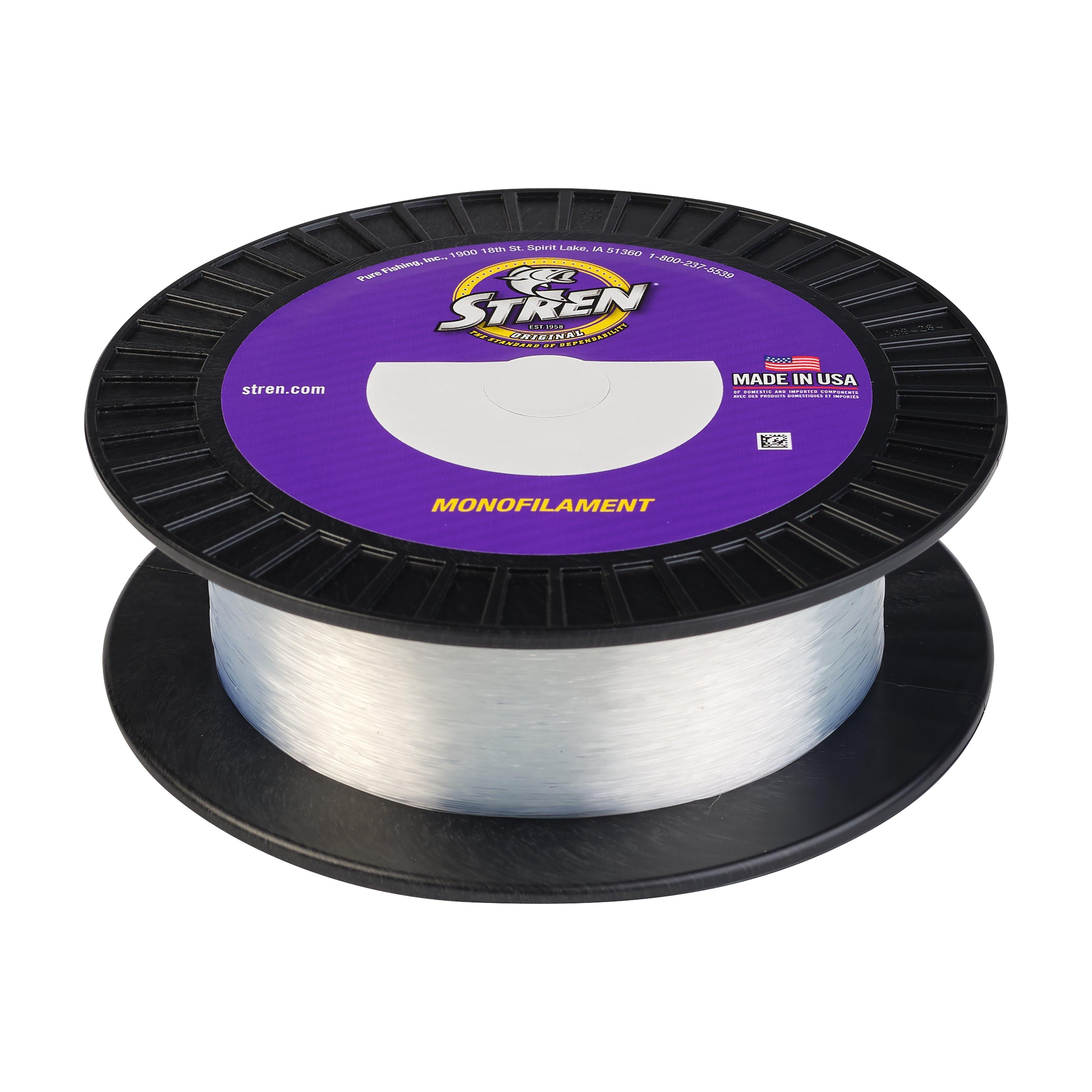 Stren Original® Monofilament Fishing Line, Clear/Blue Fluorescent