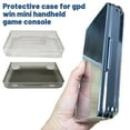 thumbnail image 3 of Étui Protecteur Transparent avec Poignée pour Console Portative Mini GPD Win, Couverture Complète Anti-Jaunissement, 3 of 8