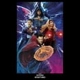 thumbnail image 2 of Boy's Marvel Doctor Strange in the Multiverse of Madness Group Poster  Pull Over Hoodie Black Small, 2 of 4