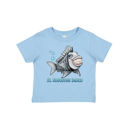 

Inktastic St. Augustine Beach Sheepshead Fish Gift Baby Boy or Baby Girl T-Shirt