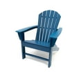 thumbnail image 5 of LuXeo Hampton Navy Poly Outdoor Adirondack Chair, 5 of 14
