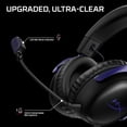 thumbnail image 4 of HyperX Cloud III – Wired Gaming Headset, PC, PS5, Xbox Series X|S, Angled 53mm Drivers, Memory Foam, Durable Frame, Ultra-Clear 10mm Mic, USB-C, USB-A, 3.5mm – Black/Blue, 4 of 17