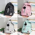 thumbnail image 2 of School Bags For Girls Mini Backpacks For Women Canvas Black Shoulder Travel Bag Small Backpack Cheap Items With Free \n, 2 of 5