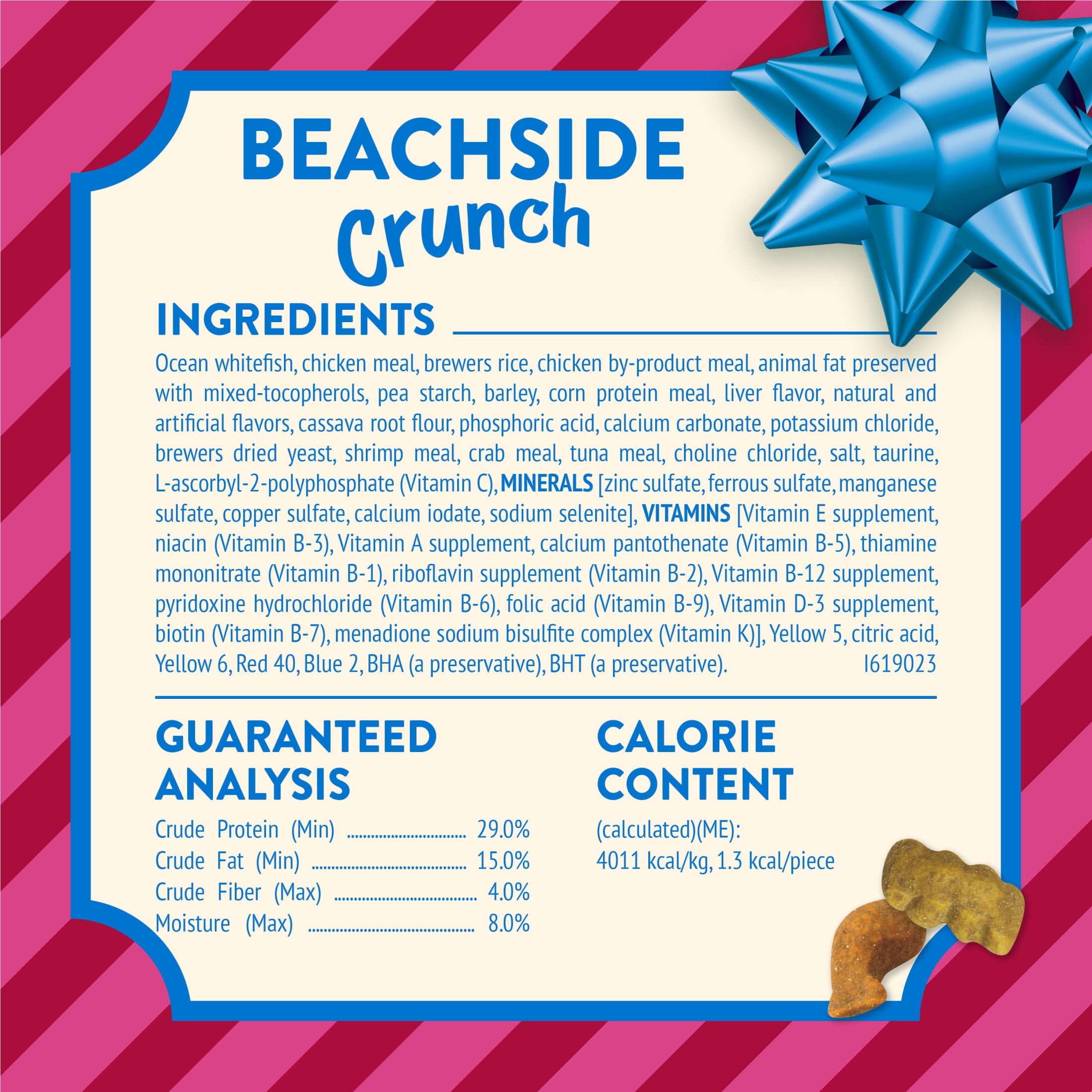 (4 pack) Purina Friskies Cat Treats, Party Mix Beachside Crunch, 30 oz, 2 Pack