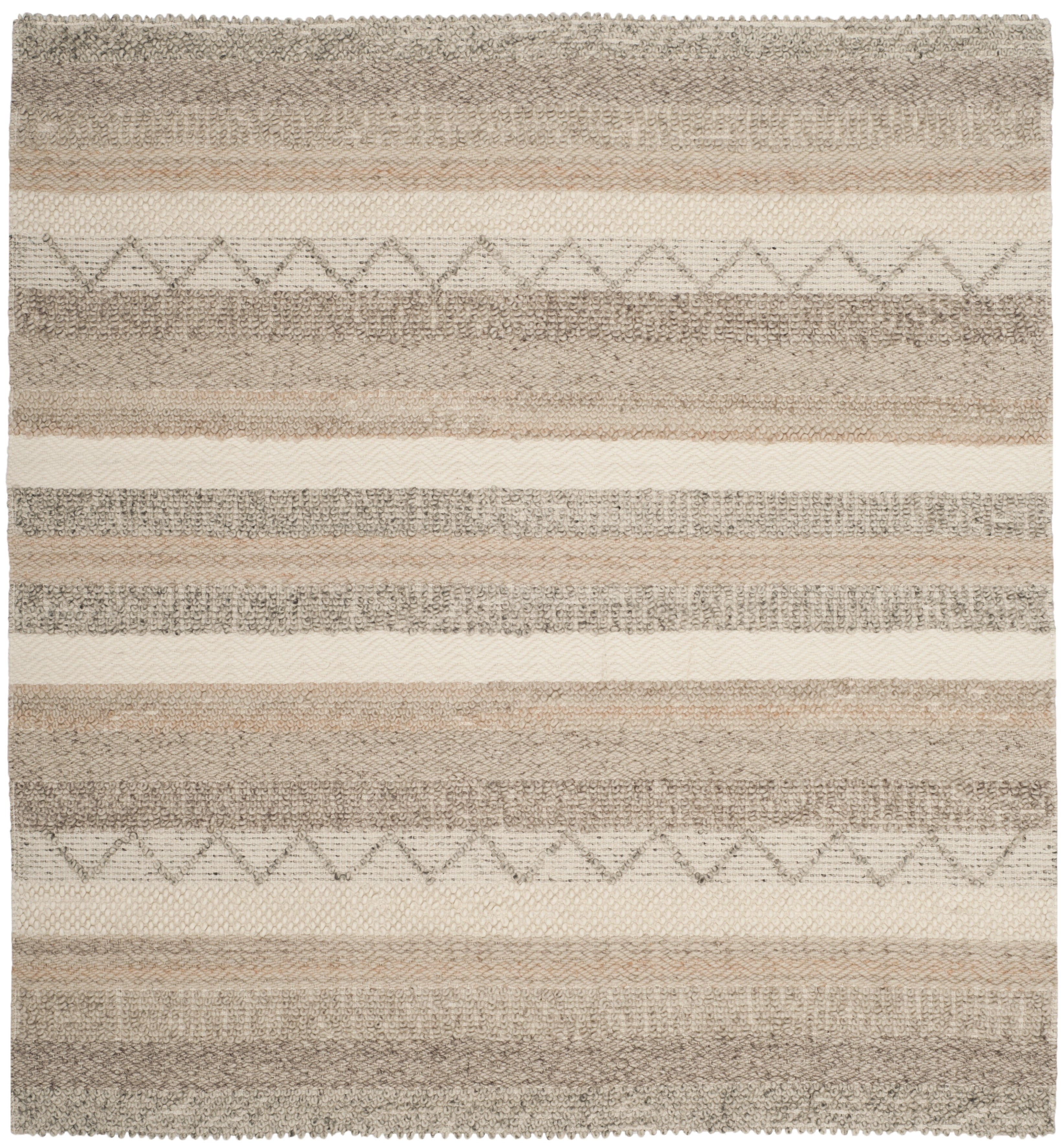 Safavieh Natura Rylan Geometric Area Rug, Beige, 6' x 6' Square