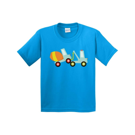 Inktastic Tow Truck Construction Youth T-Shirt