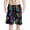 Neon Pineapple Pattern, variant on Binienty Men's Board Shorts Swim Trunks With Tropical Palm Leaf Print - Quick Dry for Beach Surfing and Summer Vacation