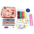 thumbnail image 1 of Crochet Hooks Set,DIY Hand-make Aluminium Alloy Crochet Knitting Needles Set Sweater Knitting Set Seamless Integration, 1 of 11