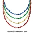 thumbnail image 3 of Party Central Club Pack of 48 Multicolor Happy Birthday Beaded Party Favor Necklaces 30", 3 of 3