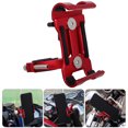 thumbnail image 4 of Soporte para teléfono de manillar de bicicleta de aleación de aluminio para bicicletas, motocicletas y bicicletas eléctricas, compatible con teléfonos inteligentes, 4 of 7
