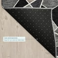 thumbnail image 5 of Addison Rugs Chantille Indoor/Outdoor Transitional Geometric Black Machine Washable Rectangle Rug, 10' x 14', 5 of 8