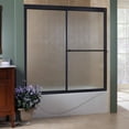 thumbnail image 3 of Craft + Main TDST6058-RN-OR Tides 58" High X 60" Wide Sliding Framed Shower Door - Bronze, 3 of 3