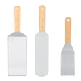 thumbnail image 4 of Pala de cocina, espátula de cocina multifunción de acero inoxidable, raspador de cocina construido para precisión, 4 of 12