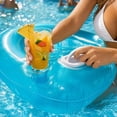 thumbnail image 4 of Eolstice Pool Float Sofa, Inflatable Water Lounger with Headrest, Blow Up Lounge for Adults, Kids, Teens, Outdoor Summer Beach Pool, Lake, Party Fun, 4 of 5