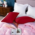thumbnail image 3 of Flxxie Envelope Queen Pillowcases Set of 2, 500TC Egyptian Cotton, 20x30, Red - Luxury Hotel Style Bedding, 3 of 7