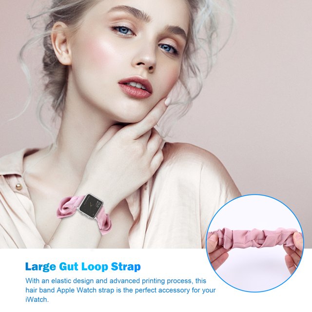 Scrunchies Watch Bands - Correa de reloj elástica para iWatch 3 Pack (38/41 mm) Tmvgtek Para estrenar