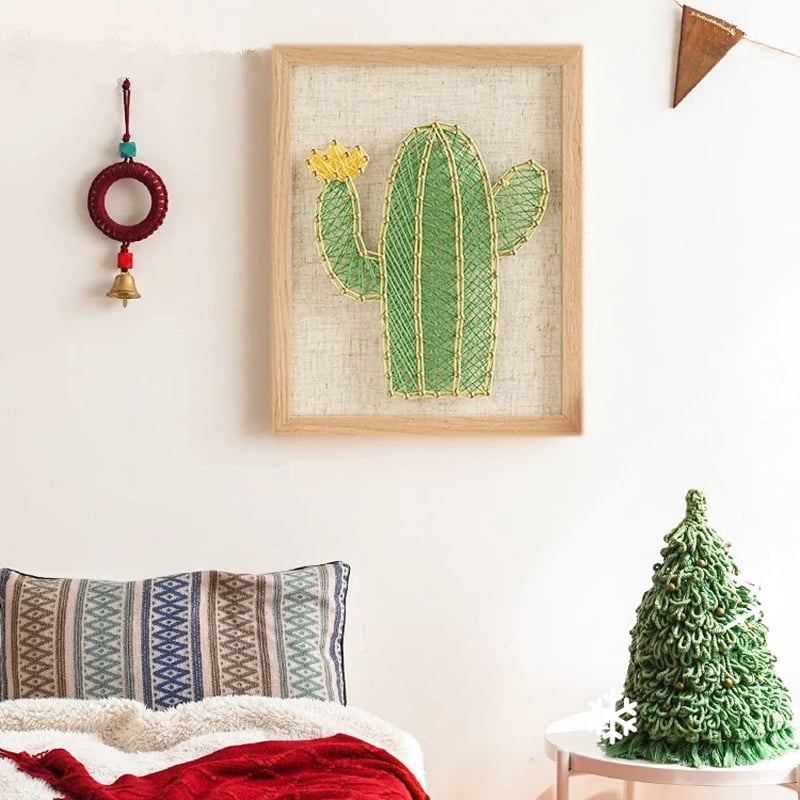 DIY String Arts & Crafts for Boys Girls Ages 8-12+, Adult Crafts Kit Home Wall Decorations, Creative Art Activity Gift Toys for Ages8 9 10 11 12+