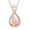Rose, variant on ? Butterfly Teardrop Love Infinity Urn Pendant Cremation Jewelry for Ashes Holder Memory Necklace