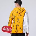 thumbnail image 3 of Sudadera con capucha para hombre, ropa técnica, hip hop, ropa urbana, sudaderas con capucha, estampado de patchwork, jersey de manga larga, sudadera japonesa, otoño invierno, 3 of 5