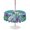 Turquoise, variant on Outdoor Tablecloth with Umbrella Hole for Patio/Picnic/Party/Camping, Hello Spring Waterproof Table Cloth Rectangle Table Cover Washable, Pastoral Purple Bottle Floral Wooden Plaid (60"x 120")