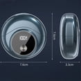 thumbnail image 5 of Mini Afeitadora Eléctrica, Motor de Alta Velocidad, Resistente Al Agua, Recargable por USB, Afeitadora Rotativa Portátil de Viaje, Color Azul, 5 of 5
