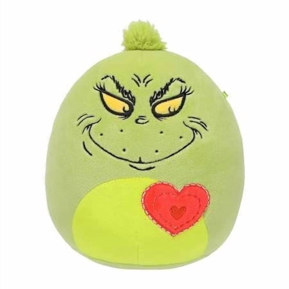 Squishmallows 7" The Grinch with Heart