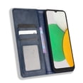 thumbnail image 4 of Compatible with Samsung Galaxy A03 Core Case Magnetic Closure Vintage Pattern PU Leather Wallet Cover with Card Slots-Blue, 4 of 5