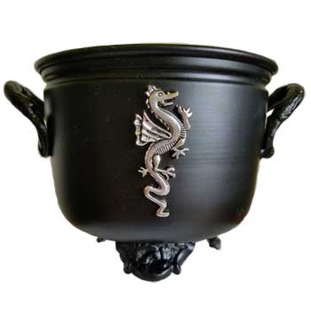 Wood Burning Fireplace Accessories Cauldrons Dragon Blessed Metal