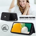 thumbnail image 3 of Samsung Galaxy A13 RFID Para Que Bloquea la Funda Protectora para Billetera Funda con Tapa Magnética Bolsillo con Múltiples Ranuras para Tarjetas con Correa para el, 3 of 7