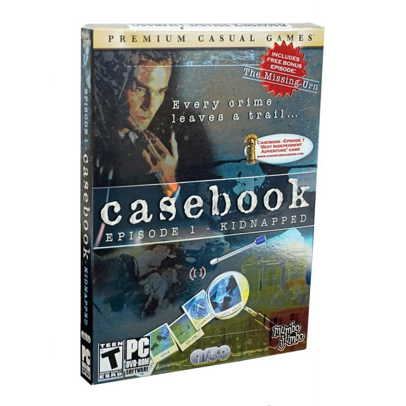 CASEBOOK Episode One - Kidnapped PC DVDRom - Every Crime Leaves a Trail...