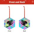 thumbnail image 2 of Fairy Tail Acrylic Ornament Decorative Christmas Hanging Pendant For Home Decor, Christmas Tree, Party Hexagon, 2 of 7