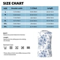 thumbnail image 5 of Goofa Rose Flowers Printed Men's Sleeveless T-Shirt - Athletic Gym Workout Tank Top for Men - Moisture-Wicking, UPF 30+ Quick-Dry Muscle Tee-Small, 5 of 8