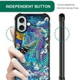 thumbnail image 5 of FKBRCL4U Compatible With iPhone 16 Plus Case, Rainbow Chinese Dragon Pattern For Girl Ultra Protection Shockproof Soft Silicone TPU Non-Slip Back, 5 of 7