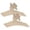 B, variant on Pet Clothes Hangers – Wooden Design for Cats and Dogs – 22.8x12.1cm – Khaki