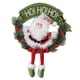 thumbnail image 4 of Guirnalda navideña de flores artificiales, decoración del hogar, regalo, manualidades con muñeca Papá Noel, 4 of 9