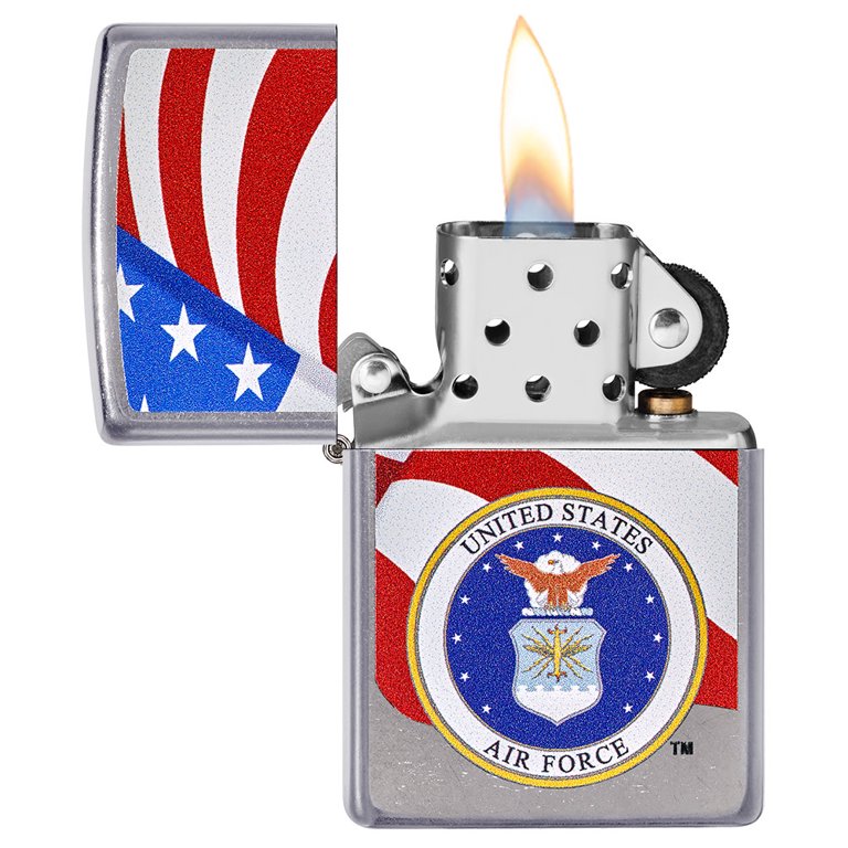 Zippo AIR FORCE マネークリップ　希少 U.S. AIR FORCE (ユーエスエアフォース) ZIPPO USA製